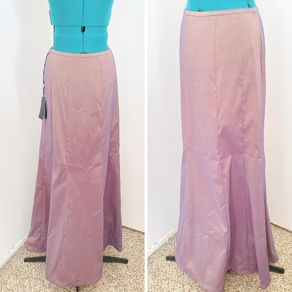 NWT TADASHI Mermaid Long Maxi Skirt Size 8 - Picture 1 of 16